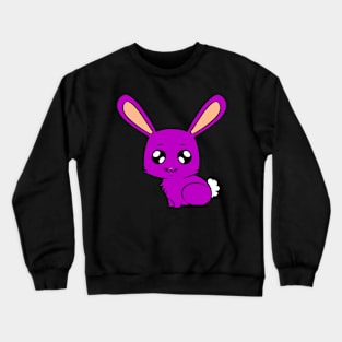 Sweet purple rabbit Crewneck Sweatshirt